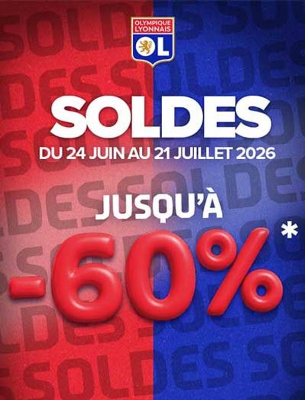 OL Sale: up to -60% from June 25 to July 22, 2026